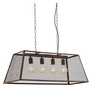 Eglo 49799 - Corp de iluminat pendul AMESBURY 4xE27/60W