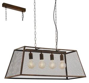 Eglo 49799 - Corp de iluminat pendul AMESBURY 4xE27/60W