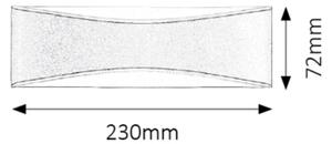 Rabalux 8795 - LED Aplică perete exterior BIRMINGHAM LED/10W/230V IP65