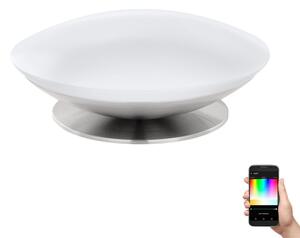 Eglo 33324 - Lampă de masă LED RGBW cu dimmer FRATTINA-C LED/18W/230V crom mat