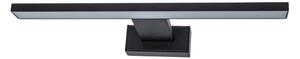 Aplica LED de perete pentru baie SHINE, 7 W, 230 V, 30 cm, IP44, negru