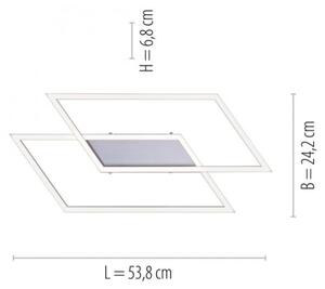 Paul Neuhaus 8192-55 - LED Lustră aplicată dimmabilă INIGO 2xLED/12W/230V
