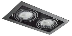 Azzardo AZ2875 - Lampă încastrată NOVA 2xGU10-ES111/50W/230V