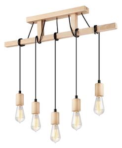 Candelabru pe cablu LEON 5xE27/60W/230V