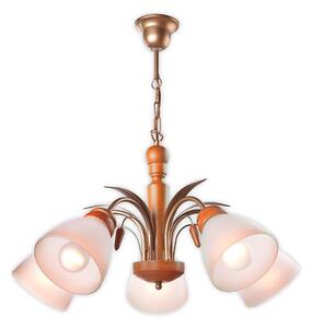 Lustră pe lanț TULIPAN 5xE27/60W/230V