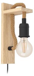 Eglo 43197 - Aplică perete RAMPSIDE 1xE27/28W/230V