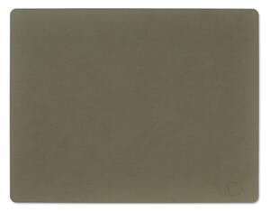 Suport pentru farfurii din piele ecologică 35x45 cm Square L Nupo – LIND DNA