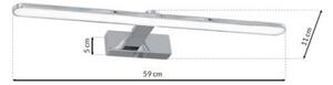 Iluminat oglindă baie LED SPLASH LED/12W/230V IP44
