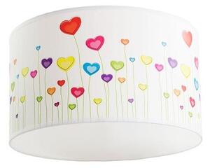 Plafonieră pentru copii HEARTS 1xE27/60W/230V