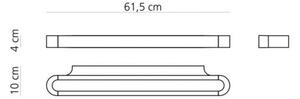 Artemide AR 1913050A - Aplică de perete LED TALO 60 LED/25W/230V