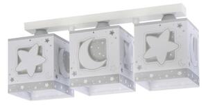 Plafonieră pentru copii Dalber 63233NE MOONLIGHT 3xE27/60W/230V