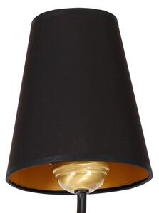 Aplică perete VICTORIA 1xE27/60W/230V negru
