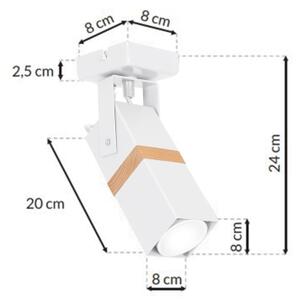 Lampă spot VIDAR 1xGU10/25W/230V alb
