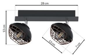 Lampă spot LOGAN 2xE14/40W/230V