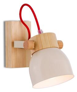 Aplică perete spot VIANA 1xE27/60W/230V