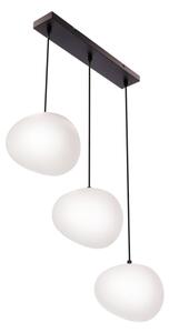 Lustră pe cablu STONES 3xE27/40W/230V