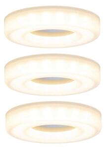 SET 3x plafonieră încastrată LED/5,5W BAGEL 230V Paulmann 92704