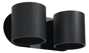 Sollux SL.0660 - Aplica de perete ORBIS 2xG9/40W/230V negru