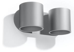 Aplică perete spot ORBIS 2xG9/40W/230V gri
