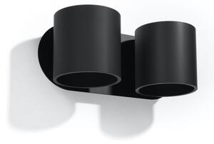 Sollux SL.0660 - Aplica de perete ORBIS 2xG9/40W/230V negru
