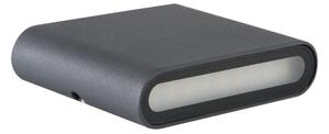 Aplică perete exterior LED GARTO LED/8W/230V grafit