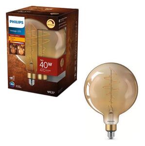 Bec dimmabil LED VINTAGE Philips G200 E27/7W/230V 2000K