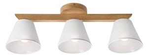 Lustr ANTONIO 3xE14/40W/230V, montaj plafon, stejar