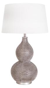 ByRydens 4001840-6508 - Lampă de masă LOFTY 1xE27/5W/230V alb/argintiu