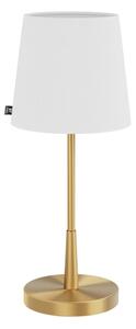 ByRydens 4002730-6501 - Lampă de masă LUMI 1xE27/8W/230V alb/auriu 48,5 cm