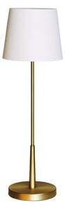 ByRydens 4002740-6501 - Lampă de masă LUMI 1xE27/8W/230V alb/auriu 68,5 cm