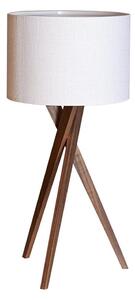 ByRydens Lampă de masă VEGA 1xE27/8W/230V, alb/nuc (4002720-6003)