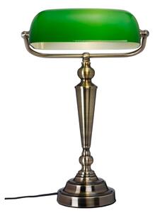 Lampă de birou THE BANKER Cottex B1019AGR 1xE27/60W/230V