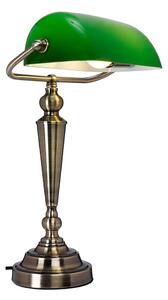 Lampă de birou THE BANKER Cottex B1019AGR 1xE27/60W/230V