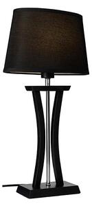 Cottex B2418SV - Lampă de masă NEW CHELSEA 1xE14/40W/230V, neagră