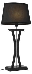 Cottex B2429SV - Lampă de masă NEW CHELSEA 1xE14/40W/230V, neagră