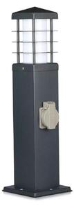 Lampă de exterior cu prize 1xE27/13W/230V IP44