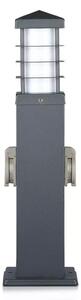 Lampă de exterior cu prize 1xE27/13W/230V IP44
