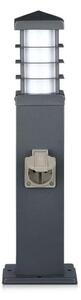 Lampă de exterior cu prize 1xE27/13W/230V IP44