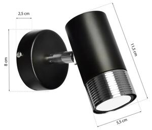 Spot de perete DANI 1xGU10/8W/230V