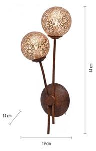 Paul Neuhaus 9032-48 - Lampă de perete GRETA 2xG9/40W/230V