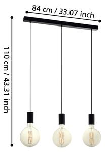 Eglo 98662 - Lustră pe cablu POZUETA 3xE27/40W/230V