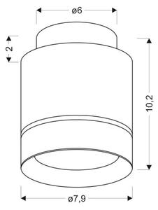 Plafonieră LED TUBA LED/12W/230V
