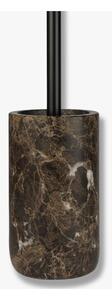 Perie de WC maro din marmură Marble – Mette Ditmer Denmark