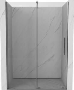 Mexen Velar, usa de dus culisanta pentru deschidere 140 cm, sticla transparenta 8 mm, grafit lustruit, 871-140-000-01-95