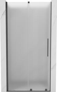 Mexen Velar, usa de dus culisanta pentru deschidere 110 cm, sticla mat 8 mm, grafit lustruit, 871-110-000-31-66