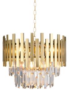 Lustră pe lanț ASPEN GOLD 6xE14/40W/230V