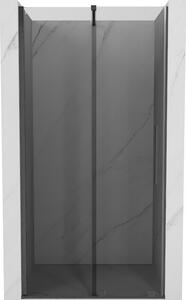 Mexen Velar, usa de dus culisanta pentru deschidere 90 cm, sticla gri 8 mm, grafit lustruit, 871-090-000-41-66