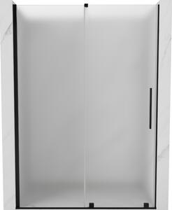 Mexen Velar, usa de dus culisanta pentru deschidere 140 cm, sticla mat 8 mm, negru mat, 871-140-000-31-70