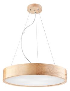 Lustr NATURAL 3xE27/60W/230V, 47 cm, lemn de pin