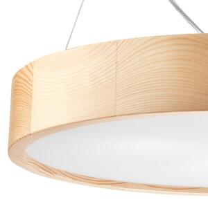 Lustr NATURAL 3xE27/60W/230V, 47 cm, lemn de pin